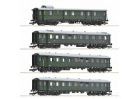 Set de 4 vagoane "Zwickauer Traditionszug“ DR - H0 Roco 6200056